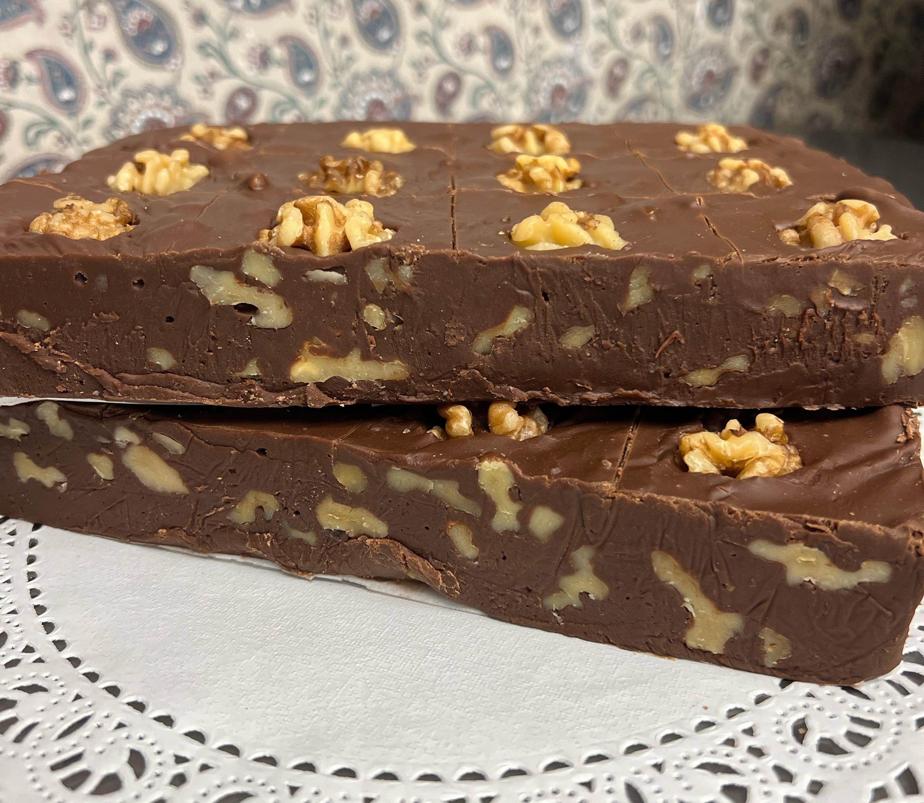 Chocolate Walnut Fudge Box