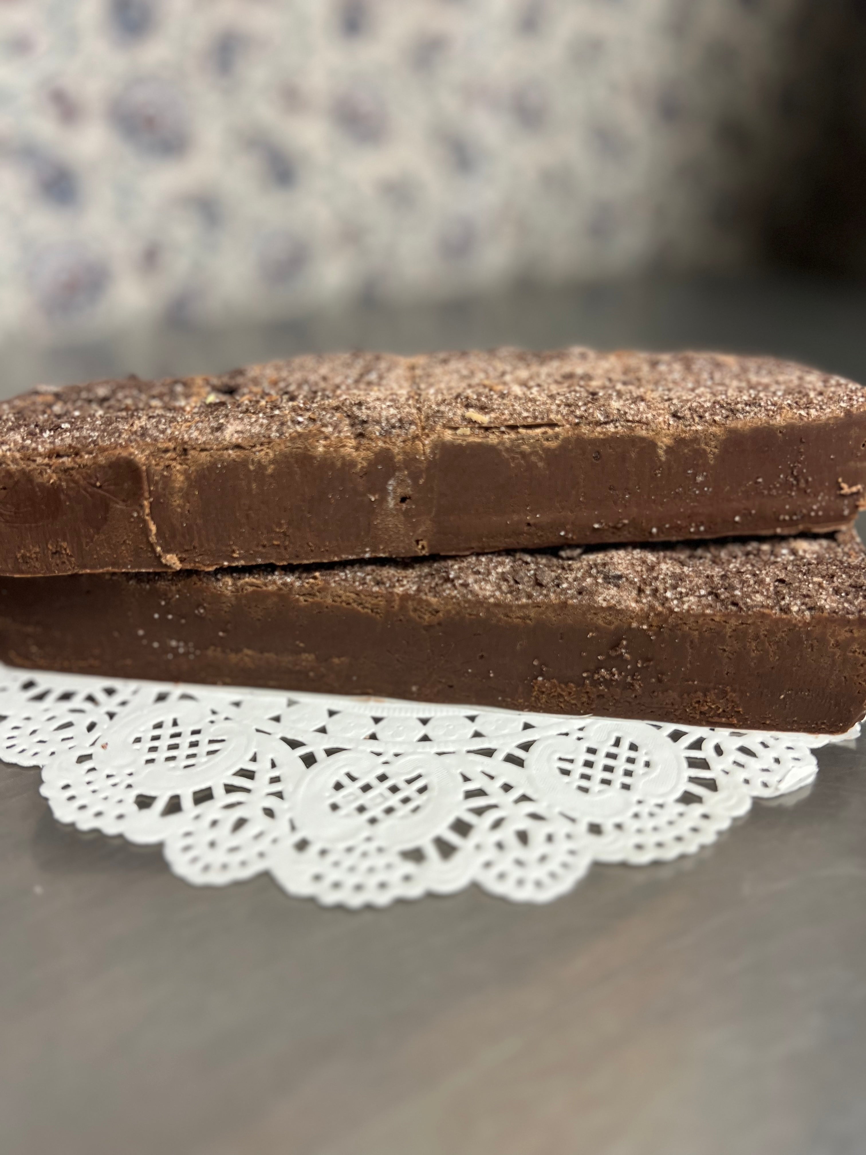 Hot Mexican Chocolate Fudge 1lb (4 squares)