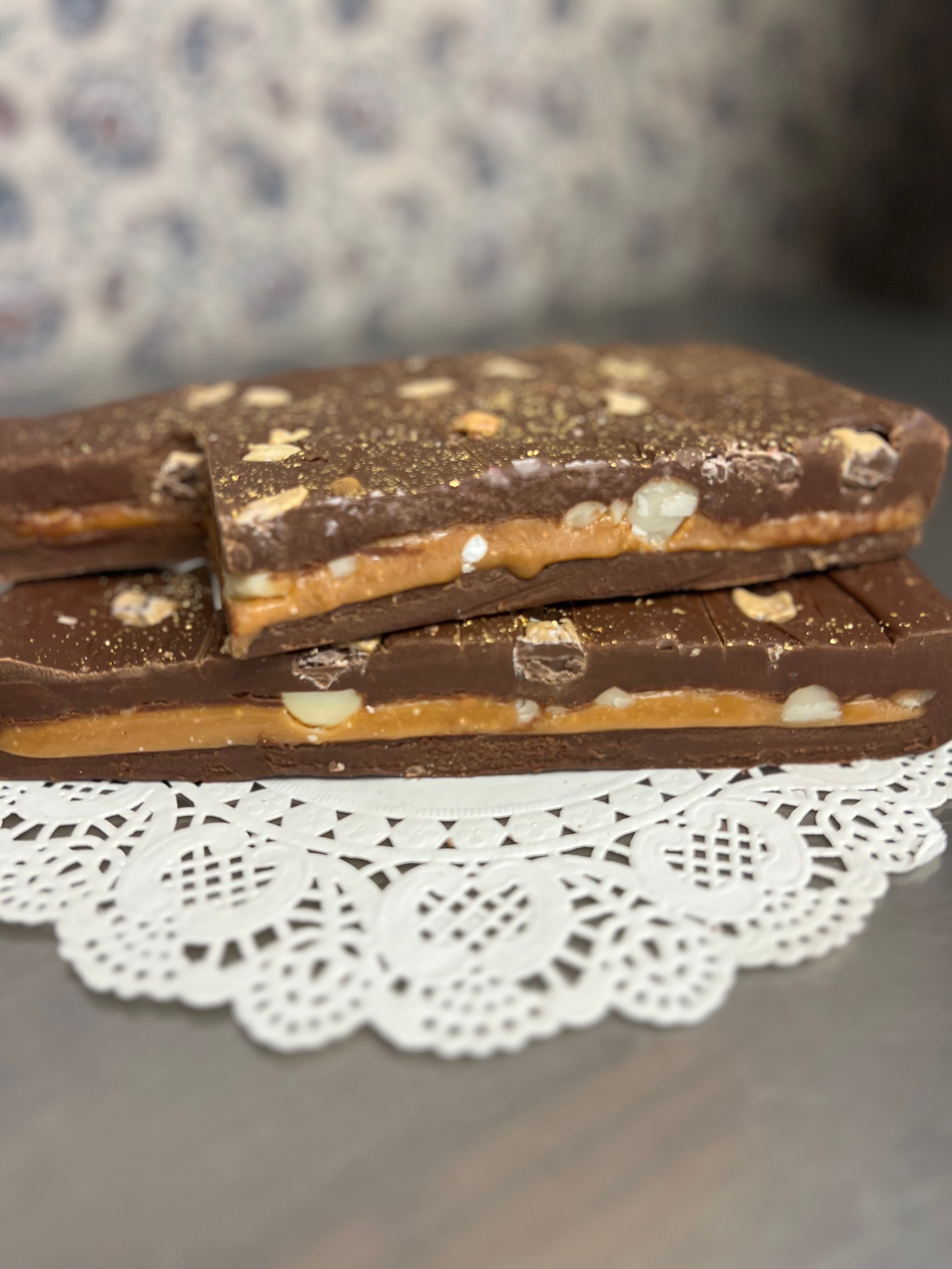Gold Nugget Fudge Box