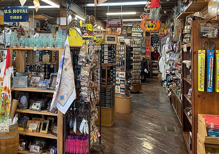 center large store interior